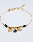 Evil Eye Gold Bracelet