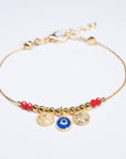 Evil Eye Gold Bracelet