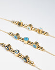 Gold Evil Eye Bracelet Canada US Set