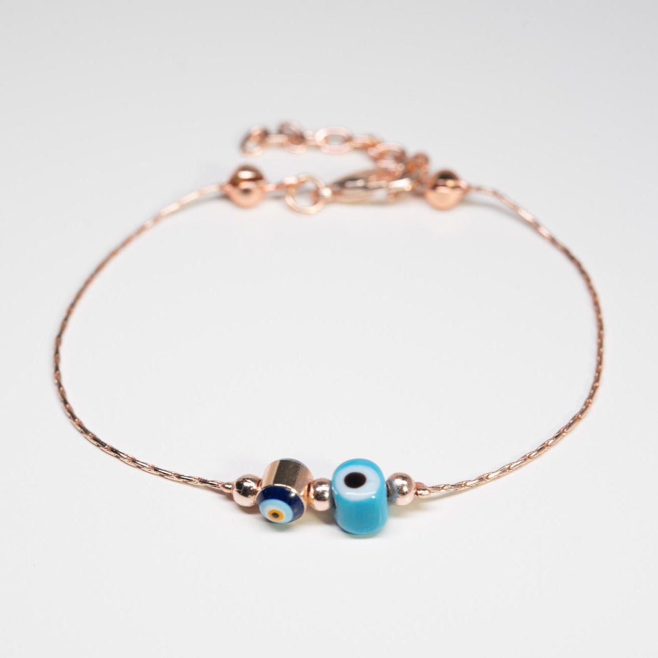 Rose Gold Evil Eye Bracelet Canada US