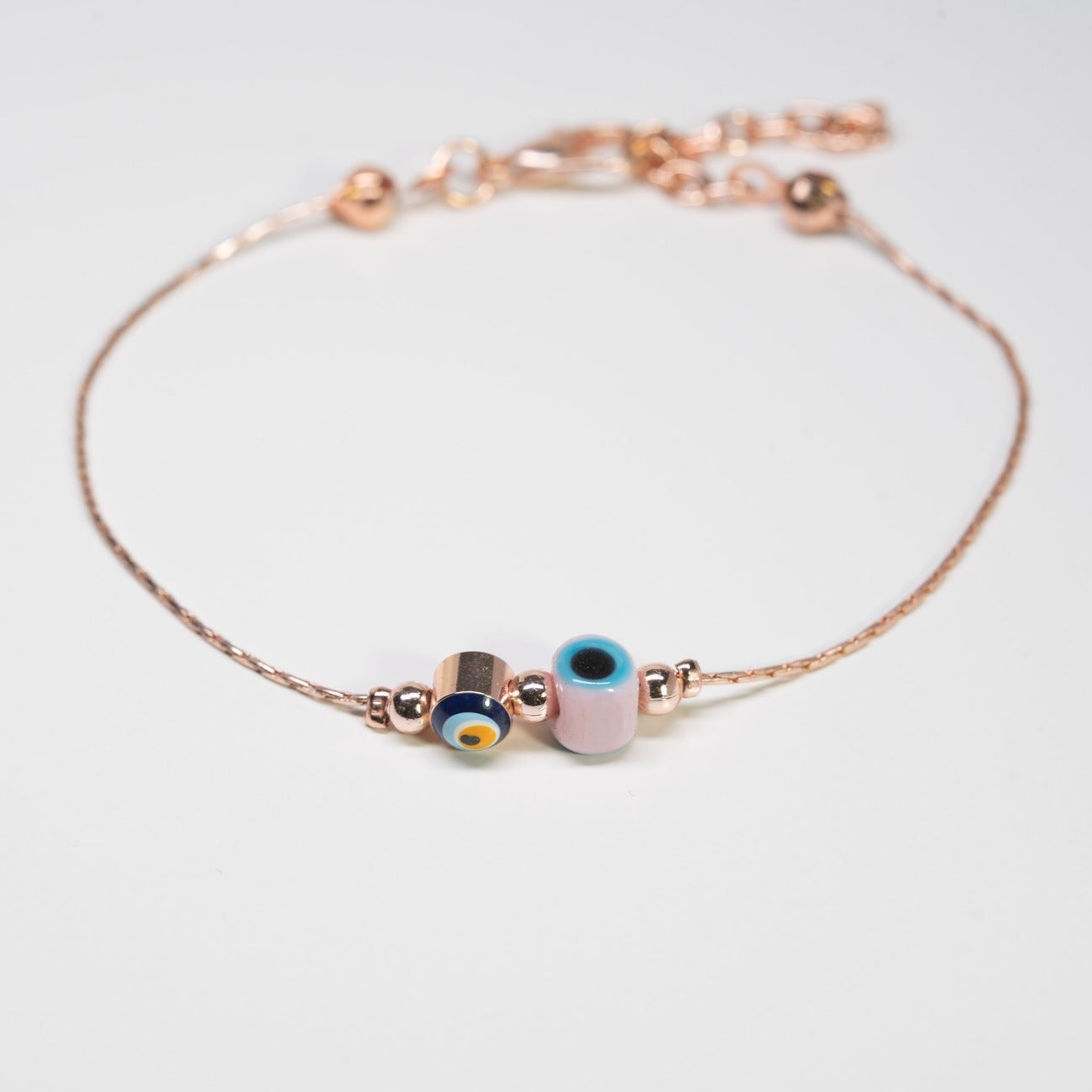 Rose Gold Evil Eye Bracelet Canada US