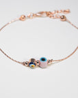 Rose Gold Evil Eye Bracelet Canada US