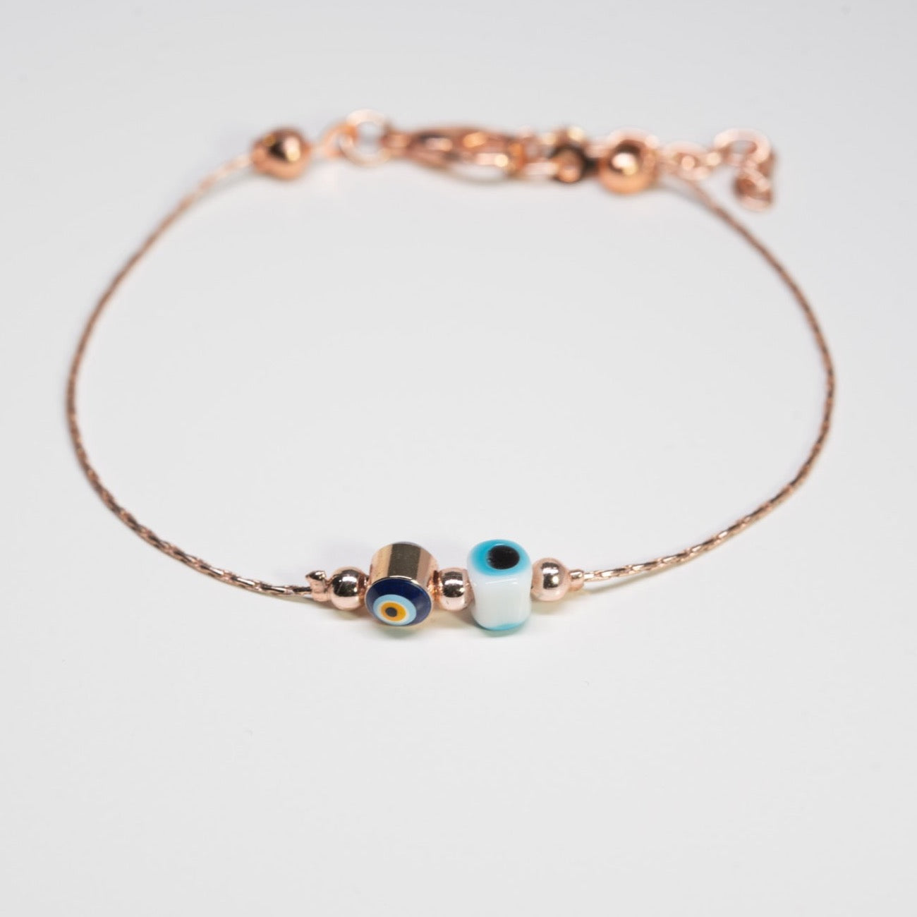 Rose Gold Evil Eye Bracelet Canada US